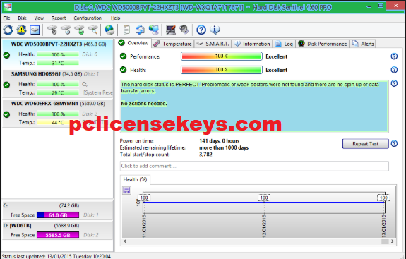 Hard Disk Sentinel Pro 6.10.7 Crack With Registration Key Download