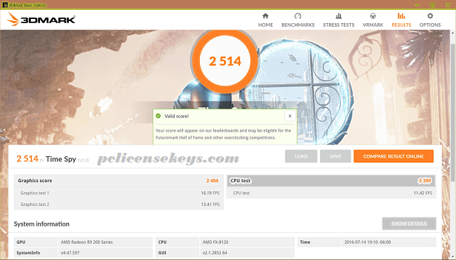 3DMark 2.2.4810 Crack With License Key 2022 Free Download
