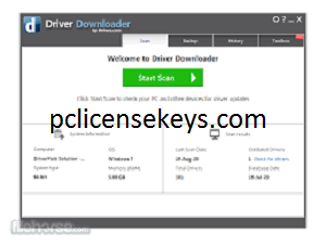 Drivers downloader 8.0.9.36 Crack With License Key 2022 Free Download